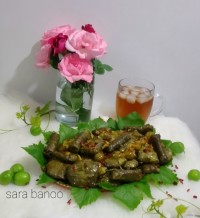 دلمه ی برگ مو