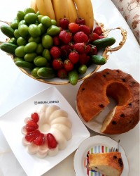 کیک گردویی باشکلات چیپسی (روز پسر)