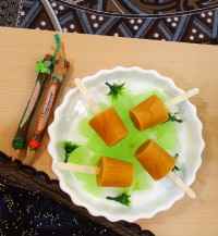 بستنی یخی چند میوه