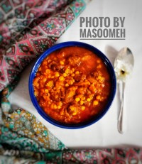 اَریح شورباسی (شوربای زردآلو)