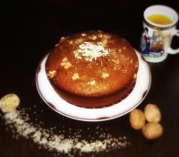 کیک ارده و شیره