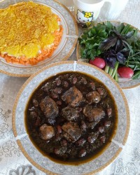 خورشت قورمه سبزی