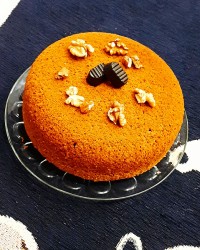 کیک چایی دارچینی وگردو