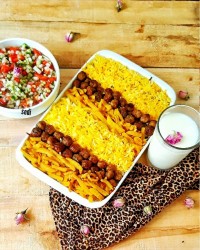 کلم پلو شیرازی اصیل