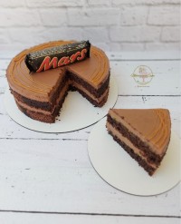 دسر شکلاتی کاراملی (همراه با کیک)