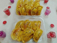 پیراشکی مرغ و قارچ