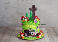 کیک ماشا و میشا