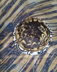 کیک دورنگ (زبرا) با دستور پاپیون