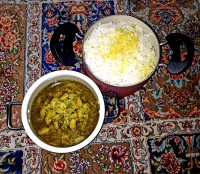 باقالی قاتق ناهار امروزم جاتون خالی همراهان عزیز