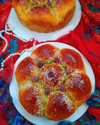 نان بریوش شکلاتی