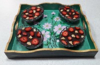 فرنی شکلاتی