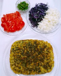 خوراک سیب زمینی کنجدی