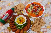 کتلت شکم پر