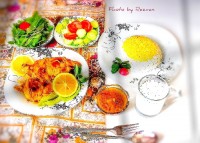 خوراک مرغ پرتغالی