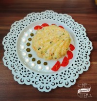 ایده تزیین سالاد الویه