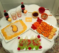 فیله مرغ زعفرانی