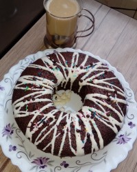 کیک شکلاتی بسی خوشمزه