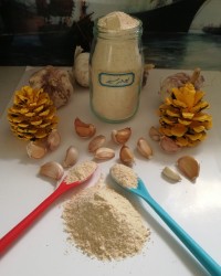پودر سیر خانگی