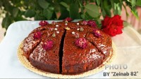 کیک خیس شکلاتی، کپشن خوانده شود