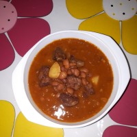 خوراک لوبیا چتی با گوشت گوسفند دوستان و همراهان عزیز جاتون سبز