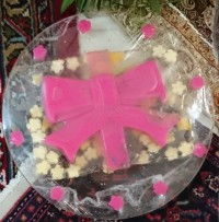ژله ویترینی میوه ای