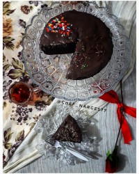 کیک اسفنجی شکلاتی بدون همزن و فر