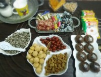 قرابیه شکلاتی آتشفشانی