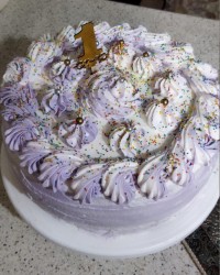 کیک تولد یک سالگی دخترم ضحاجان