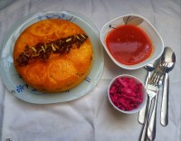 تهچین مرغ