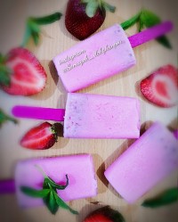 بستنی_یخی_شاه_توت لایک کنید عزیزان