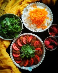 چپلی کباب افغانستانی