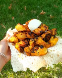 جوجه کباب در دل طبیعت