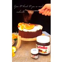 کیک نوتلا پنبه ای