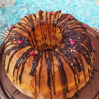 کیک اسفنجی ۳ تخم مرغی