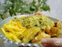باقالی پلو و مرغ
