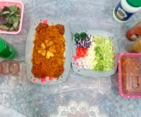 ماکارونی خودم پز ناهار امروز ?