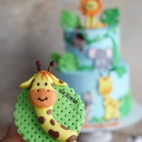 کاپ کیک زرافه