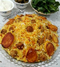 هویج پلوباکوفته قلقلی