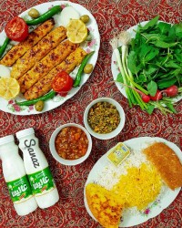 کوبیده مرغ تابه ای