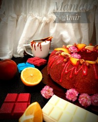 ورق بزنین و لذت ببرین عکس اخر برش خورده ی کیک