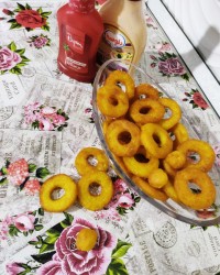 اسنک حلقه ای سیب زمینی