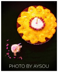 کیک کاکائویی دارچینی (تقدیمی)