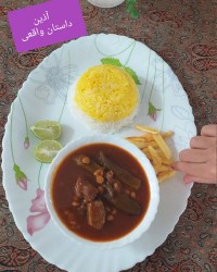 خورشت قیمه بامیه