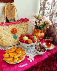 شیرینی پادرازی توپک خرمایی