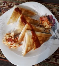 سمبوسه با خمیر یوفکا