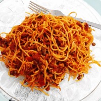 شام امشبم ماکارونی..