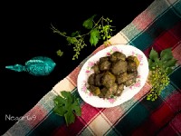 دلمه برگ مو لرستان