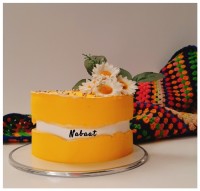 کیک خامه ای فالت لاین