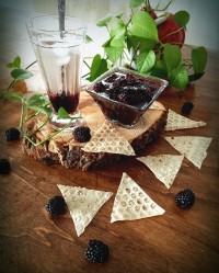 مربای تمشک جنگلی و شربتش سکوت بانو