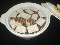 حلوا خرما به شکل شیرینی میکادو